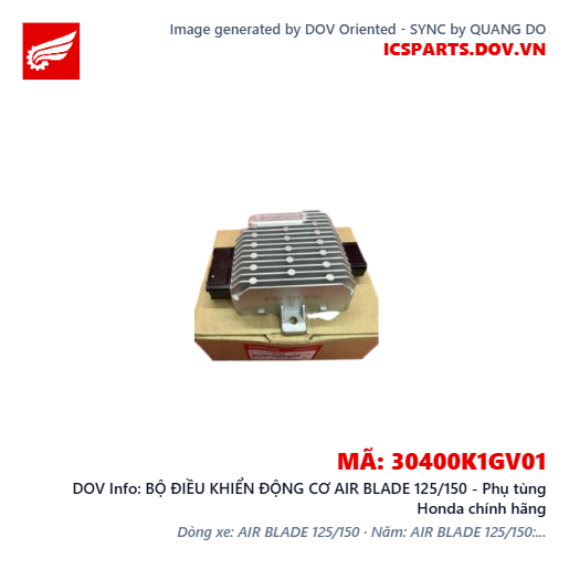 BỘ ĐIỀU KHIỂN ĐỘNG CƠ AIR BLADE 125/150 - Phụ tùng Honda chính hãng