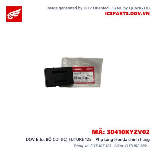 BỘ CDI (IC) FUTURE 125 - Phụ tùng Honda chính hãng