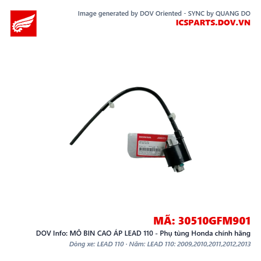MÔ BIN CAO ÁP LEAD 110 - Phụ tùng Honda chính hãng