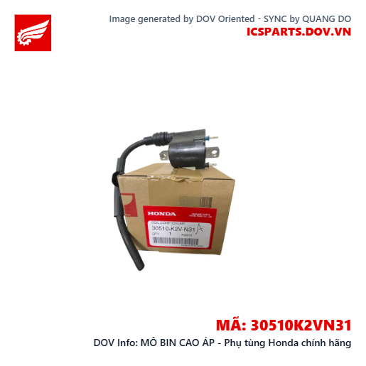 MÔ BIN CAO ÁP - Phụ tùng Honda chính hãng