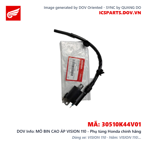 MÔ BIN CAO ÁP VISION 110 - Phụ tùng Honda chính hãng