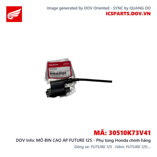 MÔ BIN CAO ÁP FUTURE 125 - Phụ tùng Honda chính hãng