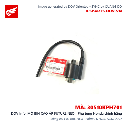 MÔ BIN CAO ÁP FUTURE NEO - Phụ tùng Honda chính hãng