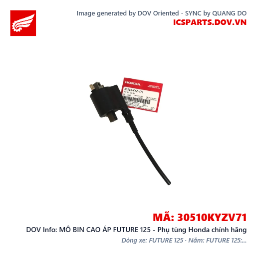 MÔ BIN CAO ÁP FUTURE 125 - Phụ tùng Honda chính hãng