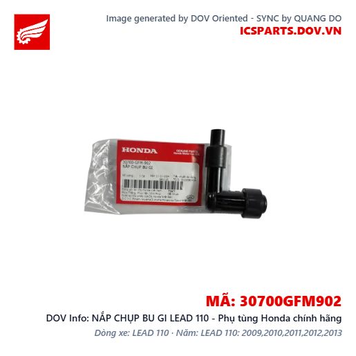 NẮP CHỤP BU GI LEAD 110 - Phụ tùng Honda chính hãng