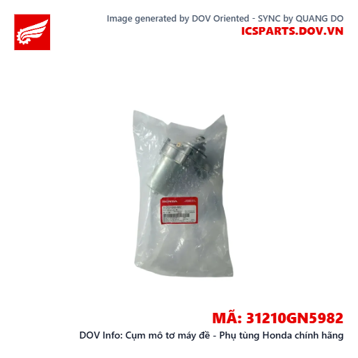 Cụm mô tơ máy đề - Phụ tùng Honda chính hãng