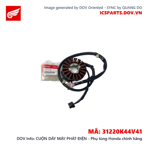 CUỘN DÂY MÁY PHÁT ĐIỆN - Phụ tùng Honda chính hãng