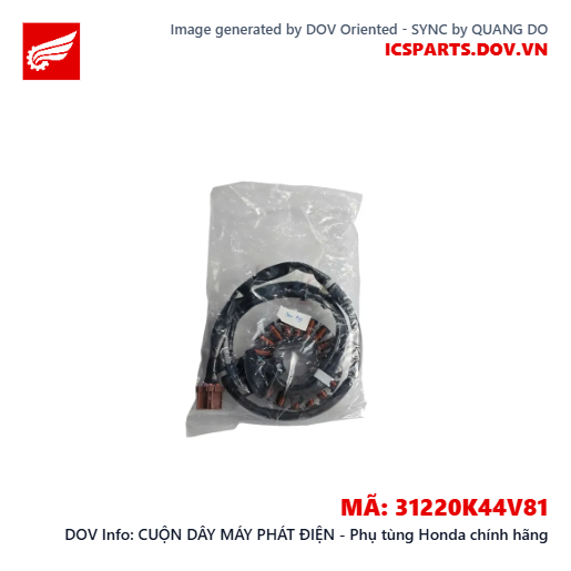 CUỘN DÂY MÁY PHÁT ĐIỆN - Phụ tùng Honda chính hãng