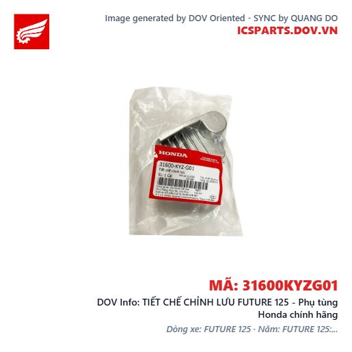 TIẾT CHẾ CHỈNH LƯU FUTURE 125 - Phụ tùng Honda chính hãng