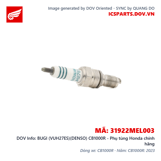 BUGI (VUH27ES)(DENSO) CB1000R - Phụ tùng Honda chính hãng