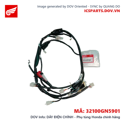 DÂY ĐIỆN CHÍNH - Phụ tùng Honda chính hãng