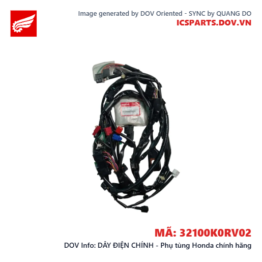 DÂY ĐIỆN CHÍNH - Phụ tùng Honda chính hãng