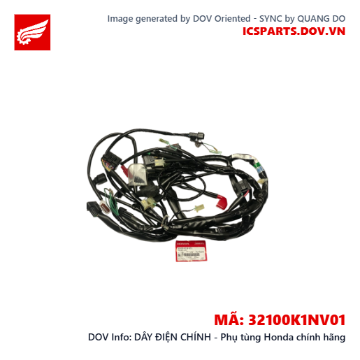 DÂY ĐIỆN CHÍNH - Phụ tùng Honda chính hãng