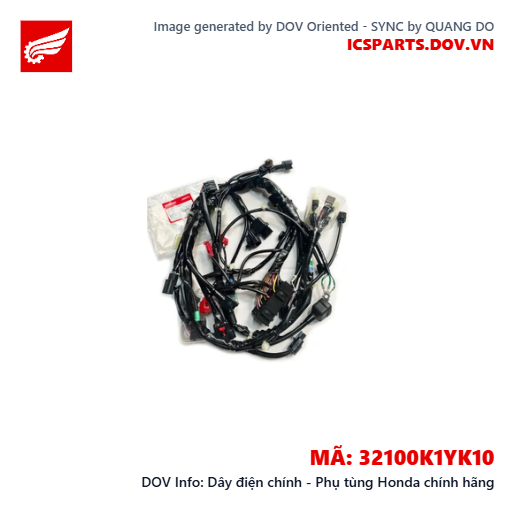 Dây điện chính - Phụ tùng Honda chính hãng