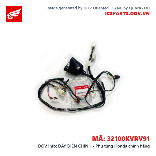 DÂY ĐIỆN CHÍNH - Phụ tùng Honda chính hãng