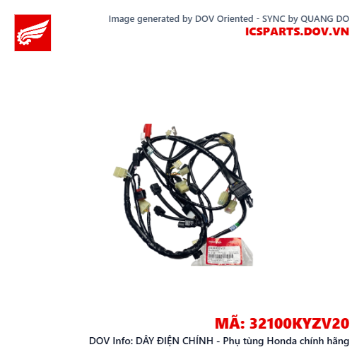 DÂY ĐIỆN CHÍNH - Phụ tùng Honda chính hãng