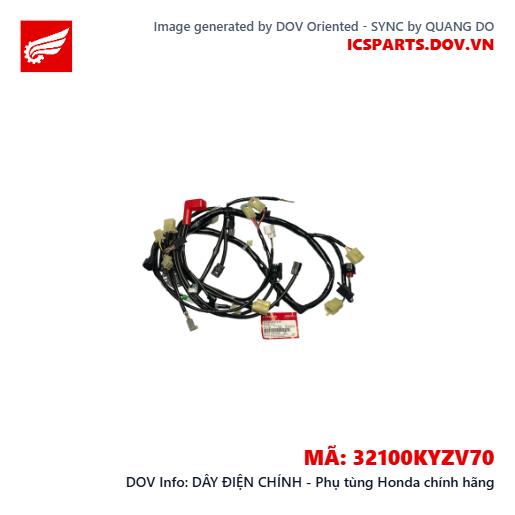 DÂY ĐIỆN CHÍNH - Phụ tùng Honda chính hãng