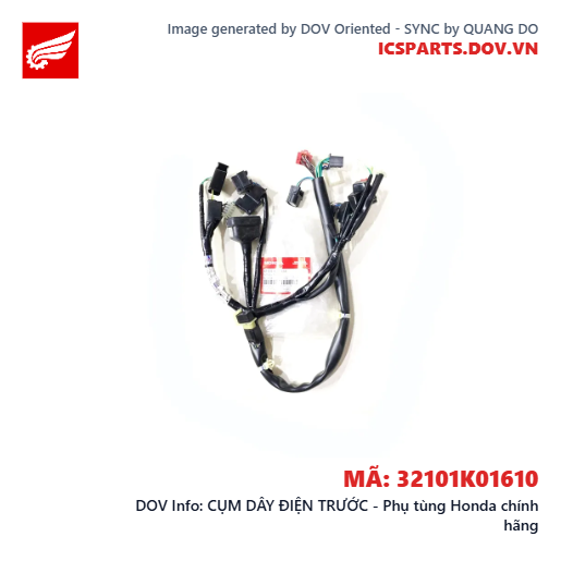 CỤM DÂY ĐIỆN TRƯỚC - Phụ tùng Honda chính hãng