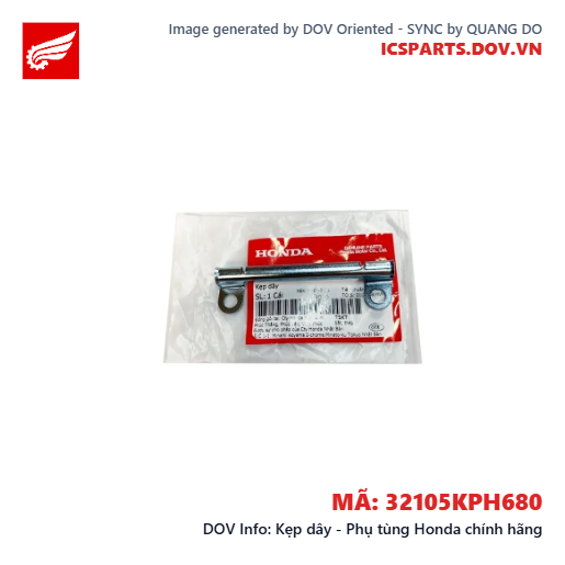 Kẹp dây - Phụ tùng Honda chính hãng