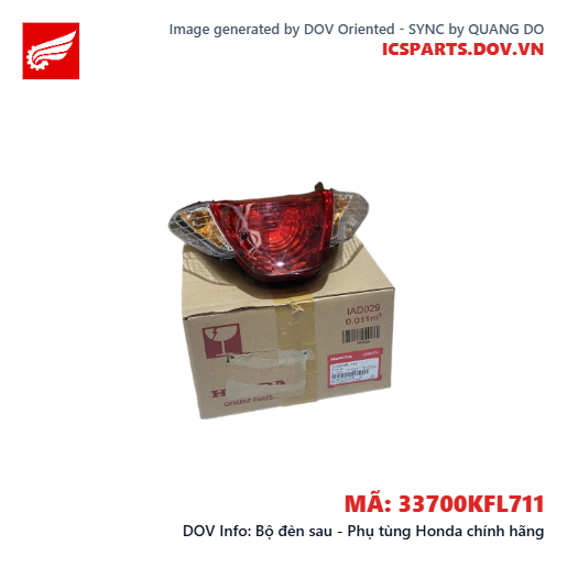 Bộ đèn sau - Phụ tùng Honda chính hãng