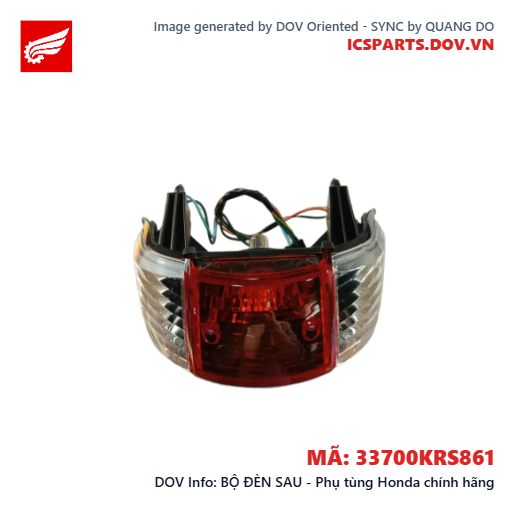 BỘ ĐÈN SAU - Phụ tùng Honda chính hãng