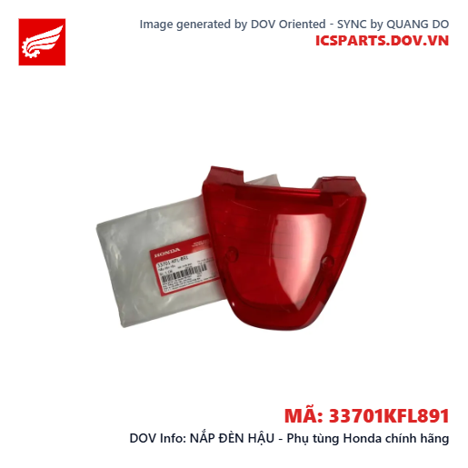 NẮP ĐÈN HẬU - Phụ tùng Honda chính hãng