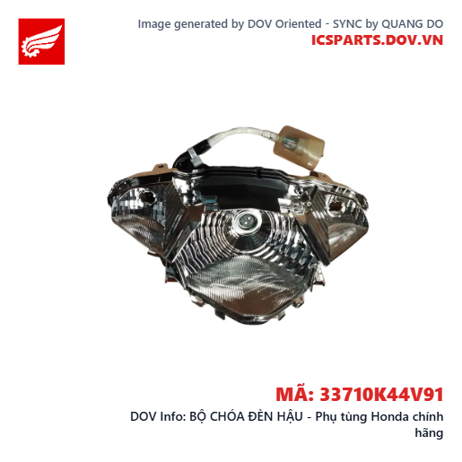 BỘ CHÓA ĐÈN HẬU - Phụ tùng Honda chính hãng