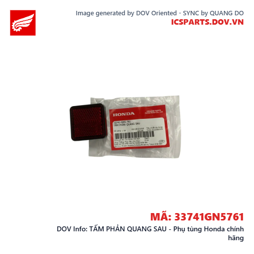 TẤM PHẢN QUANG SAU - Phụ tùng Honda chính hãng