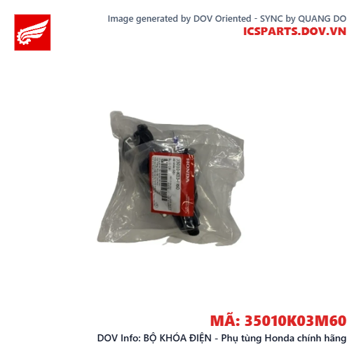 BỘ KHÓA ĐIỆN - Phụ tùng Honda chính hãng