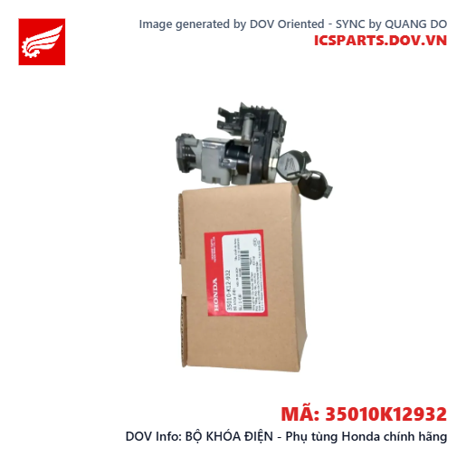 BỘ KHÓA ĐIỆN - Phụ tùng Honda chính hãng