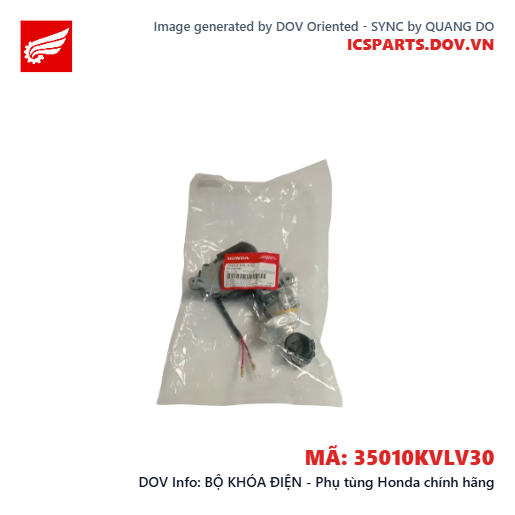 BỘ KHÓA ĐIỆN - Phụ tùng Honda chính hãng
