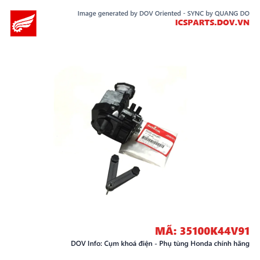 Cụm khoá điện - Phụ tùng Honda chính hãng