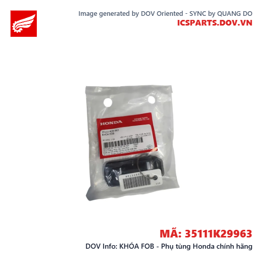 KHÓA FOB - Phụ tùng Honda chính hãng