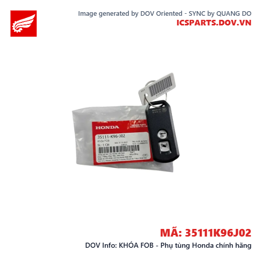 KHÓA FOB - Phụ tùng Honda chính hãng