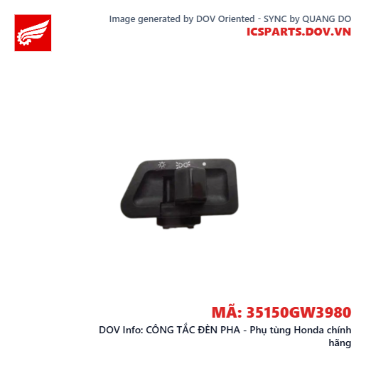 CÔNG TẮC ĐÈN PHA - Phụ tùng Honda chính hãng