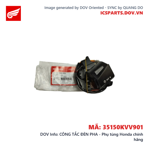 CÔNG TẮC ĐÈN PHA - Phụ tùng Honda chính hãng