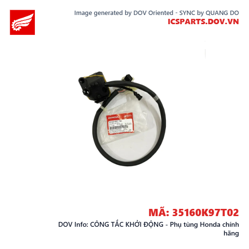 CÔNG TẮC KHỞI ĐỘNG - Phụ tùng Honda chính hãng