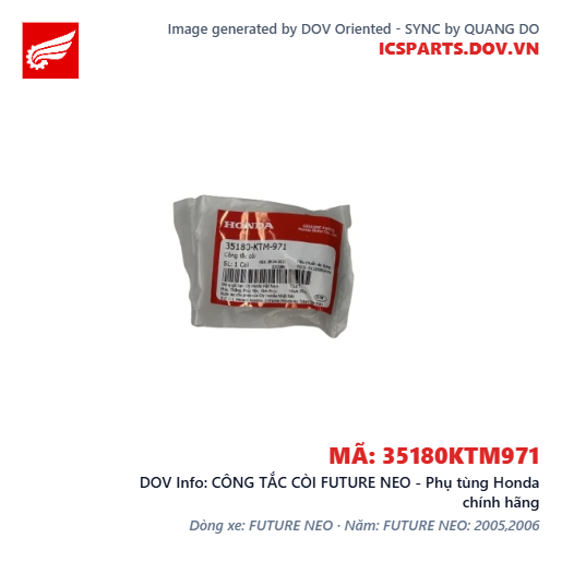 CÔNG TẮC CÒI FUTURE NEO - Phụ tùng Honda chính hãng