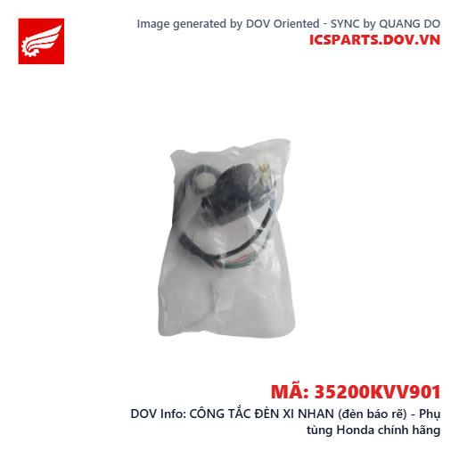 CÔNG TẮC ĐÈN XI NHAN (đèn báo rẽ) - Phụ tùng Honda chính hãng