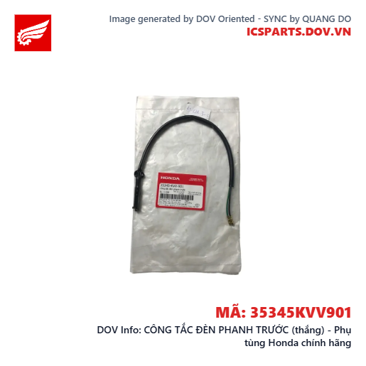 CÔNG TẮC ĐÈN PHANH TRƯỚC (thắng) - Phụ tùng Honda chính hãng