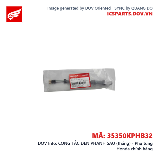 CÔNG TẮC ĐÈN PHANH SAU (thắng) - Phụ tùng Honda chính hãng