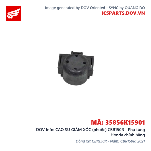 CAO SU GIẢM XÓC (phuộc) CBR150R - Phụ tùng Honda chính hãng
