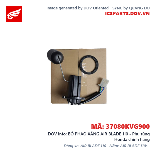BỘ PHAO XĂNG AIR BLADE 110 - Phụ tùng Honda chính hãng