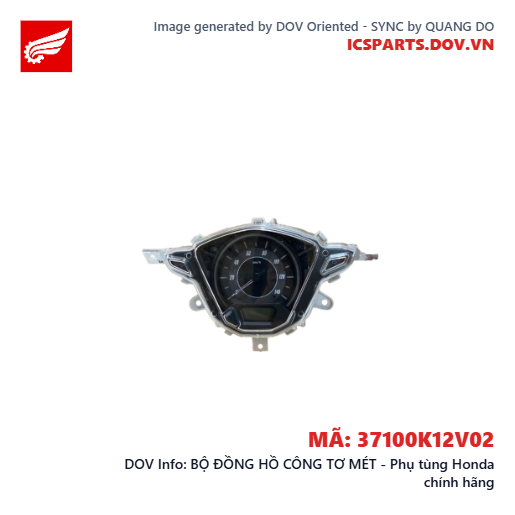 BỘ ĐỒNG HỒ CÔNG TƠ MÉT - Phụ tùng Honda chính hãng