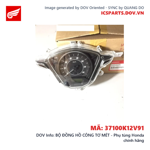 BỘ ĐỒNG HỒ CÔNG TƠ MÉT - Phụ tùng Honda chính hãng