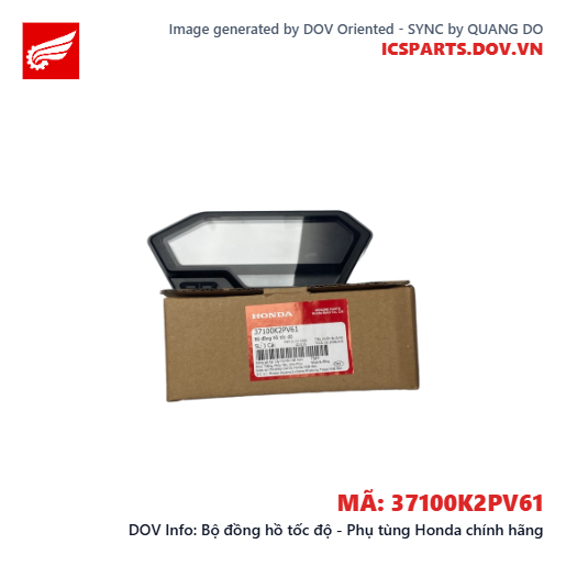 Bộ đồng hồ tốc độ - Phụ tùng Honda chính hãng