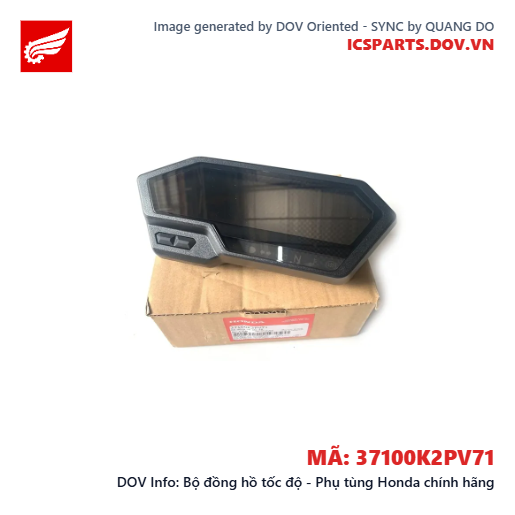 Bộ đồng hồ tốc độ - Phụ tùng Honda chính hãng