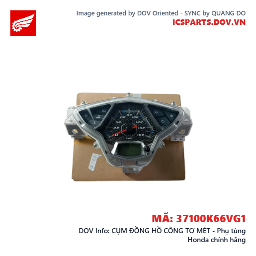 CỤM ĐỒNG HỒ CÔNG TƠ MÉT - Phụ tùng Honda chính hãng