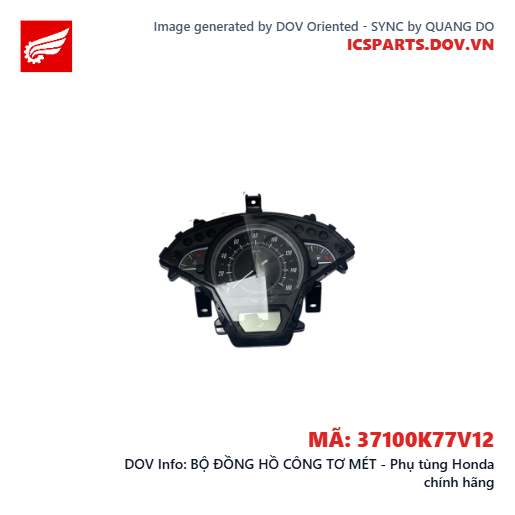 BỘ ĐỒNG HỒ CÔNG TƠ MÉT - Phụ tùng Honda chính hãng