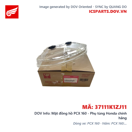 Mặt đồng hồ PCX 160 - Phụ tùng Honda chính hãng